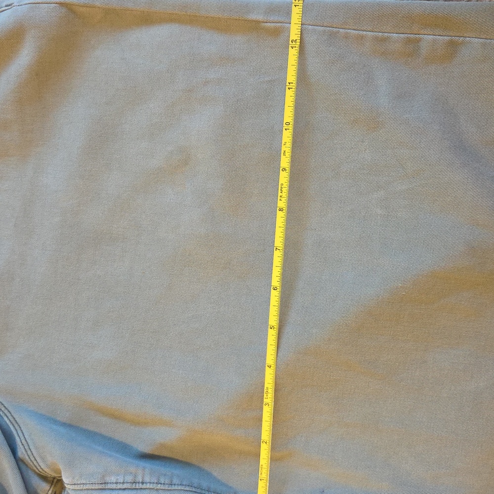 SPANX Stretch Twill Crop Wide Leg, Green 2x - Picture 10 of 14